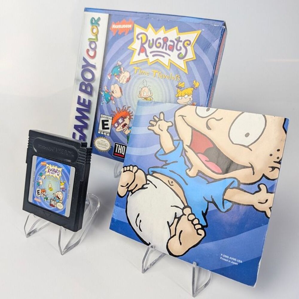 Rugrats Time Travelers - Authentic and Tested - GBC